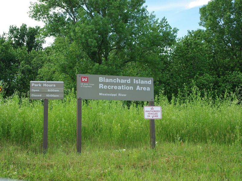 BI Entrance Sign