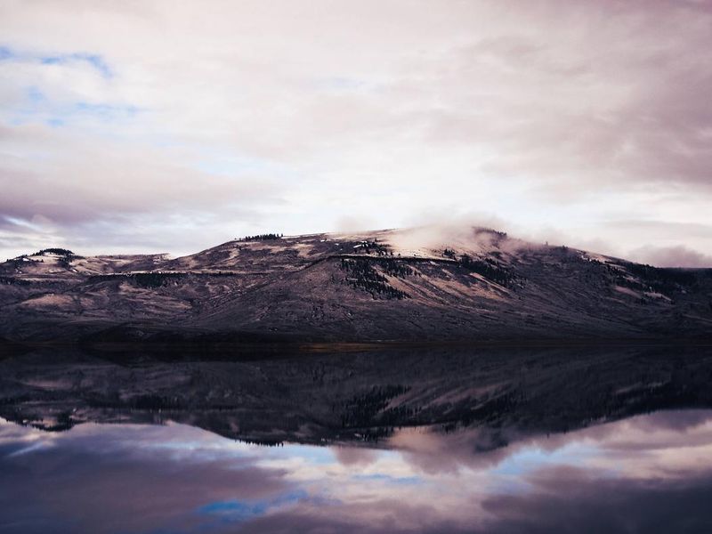 Clouds above Blue Mesa Reservoir
