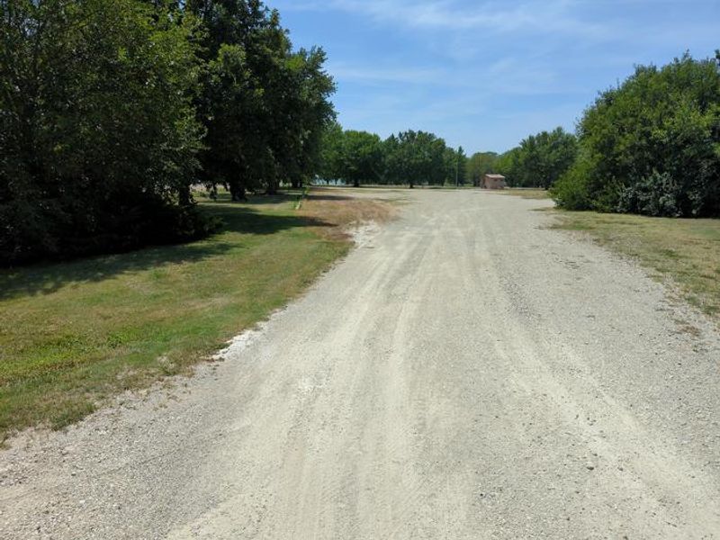North side of the large parking lot at the Boat launch 