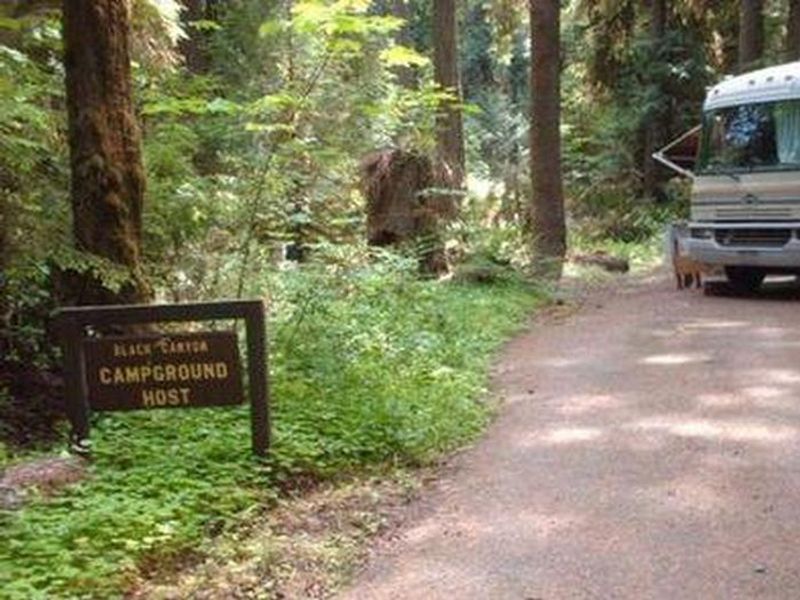 Entrance to Black Canyon Campground