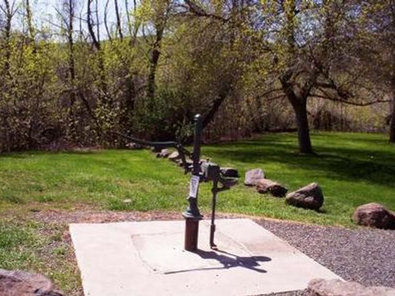 Mann Creek Campground water spigot