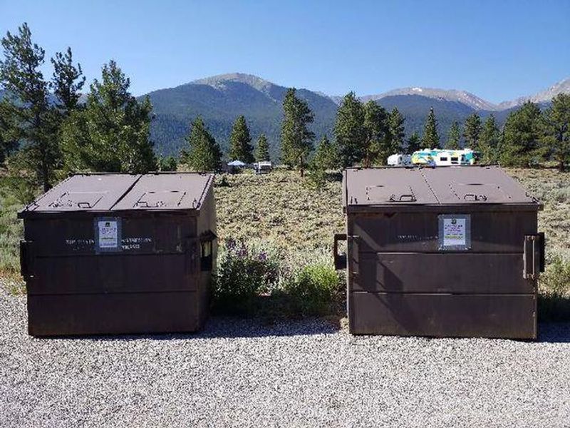 White Star Campground Dumpster
