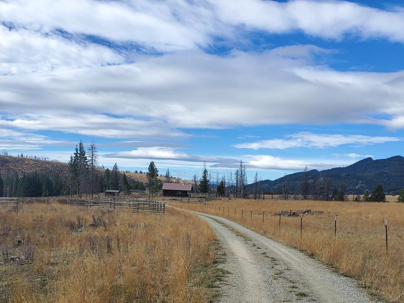 Driveway to Crandall Cabin