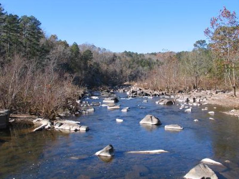 Winter time view of St. Francis River