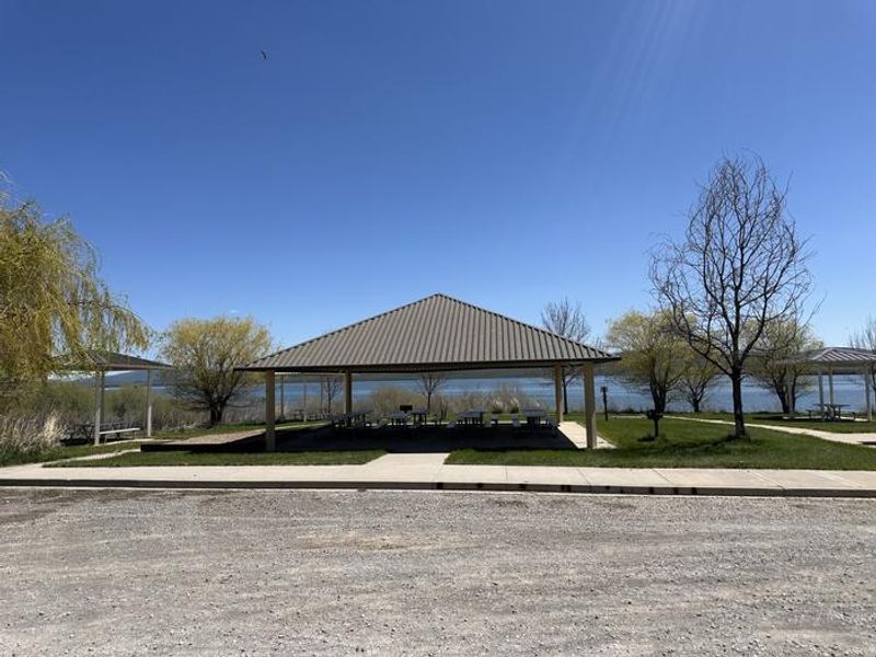 Blackfoot Reservoir Campground - Group Shelter