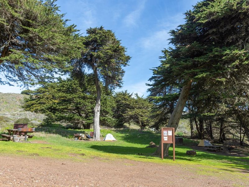 Overall view of Bicentennial Campground.