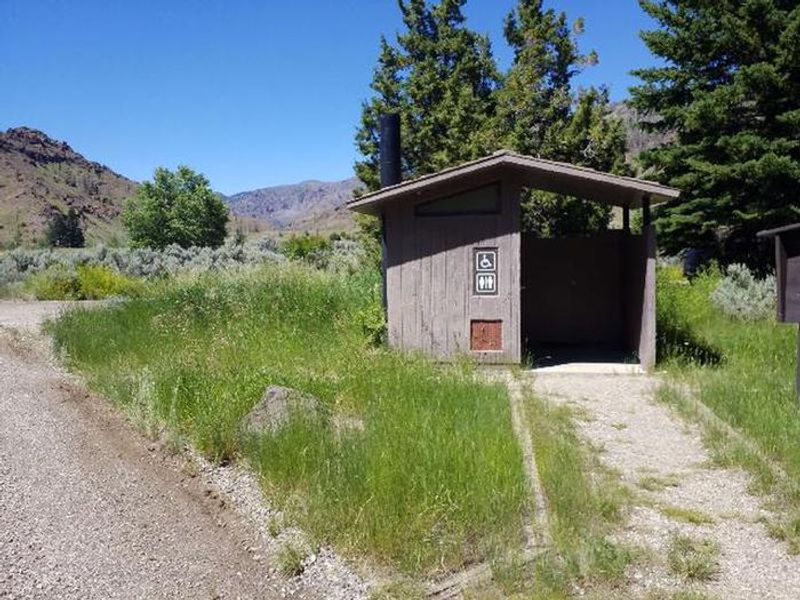 Restroom next to site 5