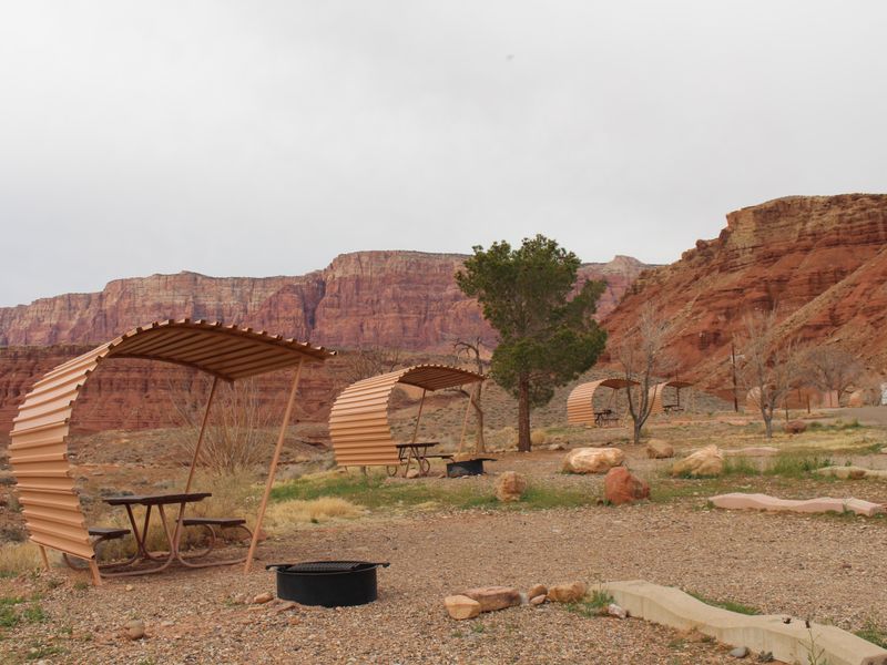 Plenty of room for you and your neighbors at the Lees Ferry campground