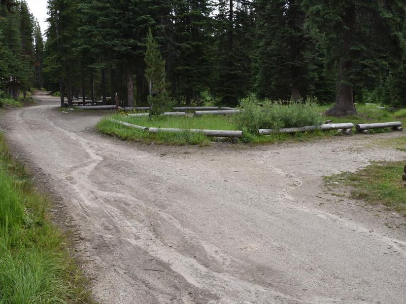 Jeanette Campground - narrow access road