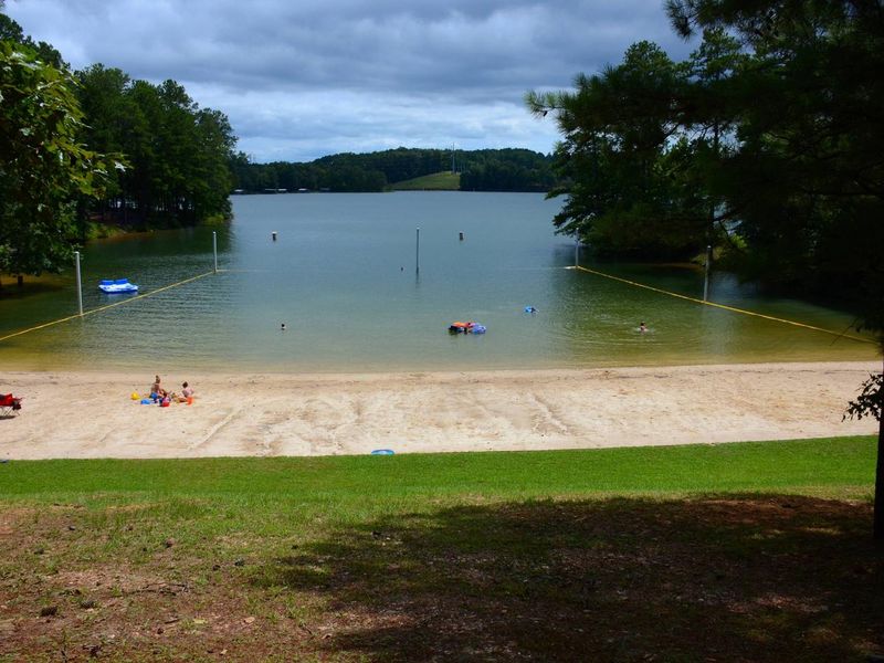 McKinney Campground beach.