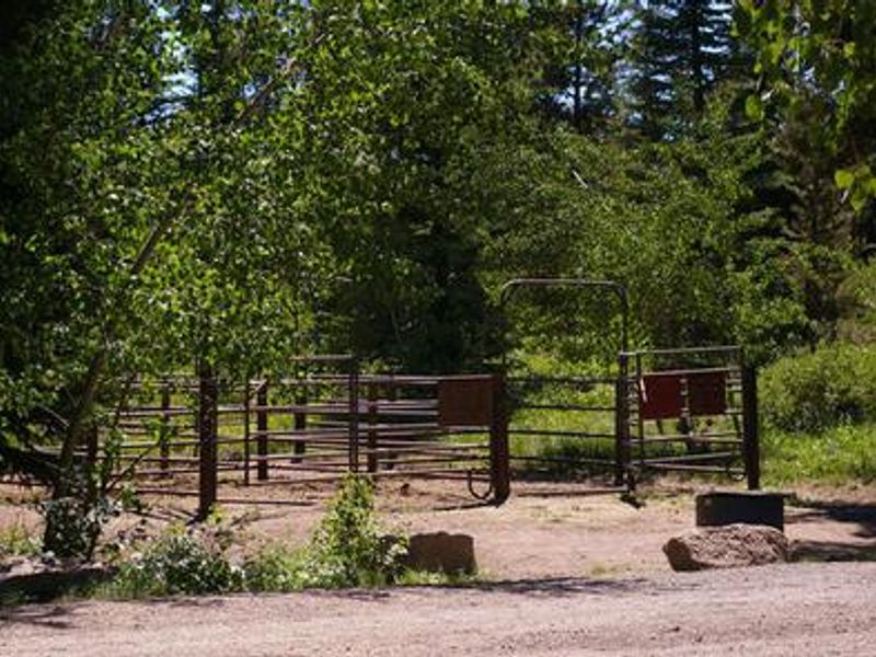 This location features a horse corral.