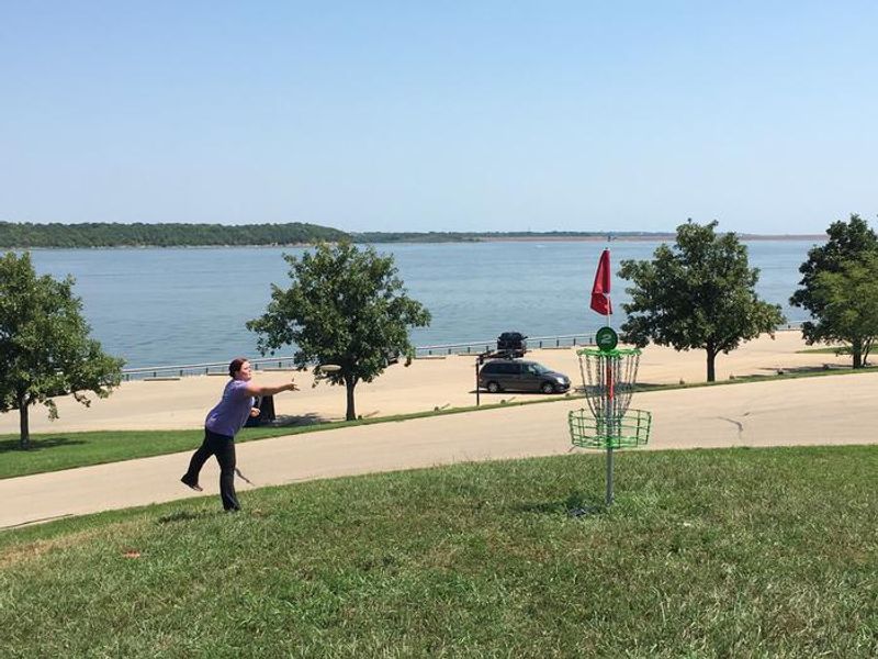 18 Hole Disc Golf Course located in Bloomington East Park