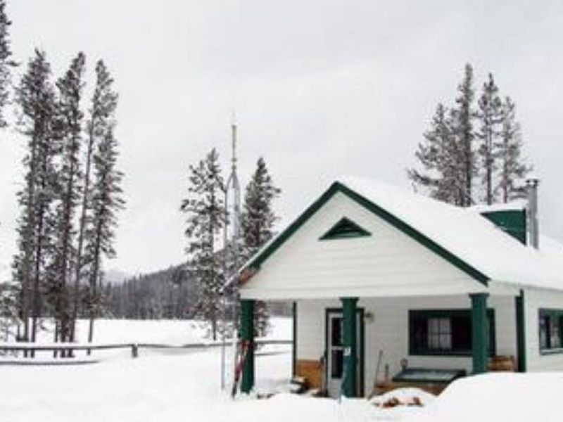 Cape Horn Guard Cabin in Winter