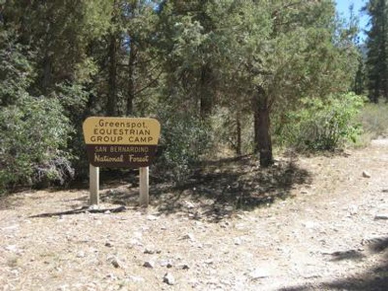 Green Spot Equestrian Group Camp Sign