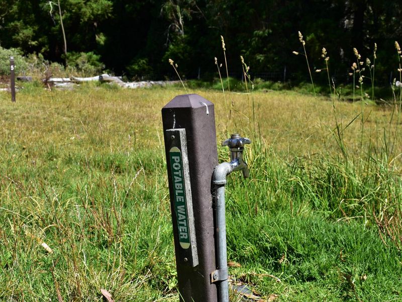 Separate water in the campground