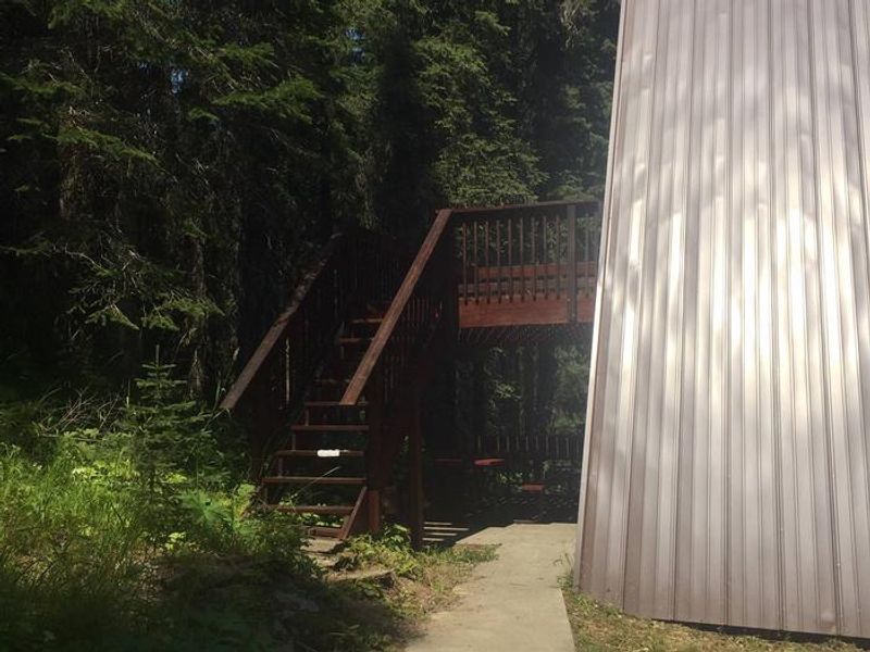 Beaver Creek A-Frame back deck