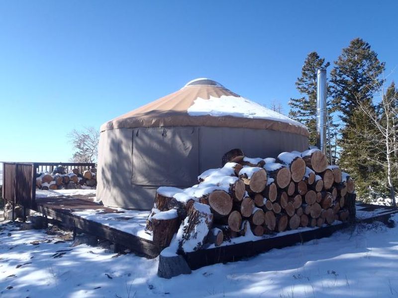 Limber Flag Yurt (North Side)