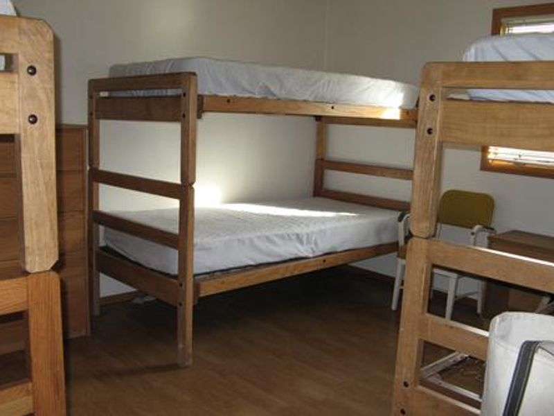 Calf Creek Cabin bunk room