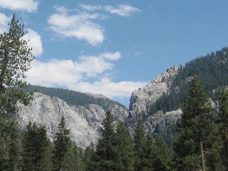 View up Lodgepole Valley past the Watchtower 
