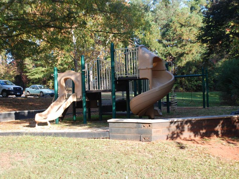 One of two playgrounds at Watsadler Playground