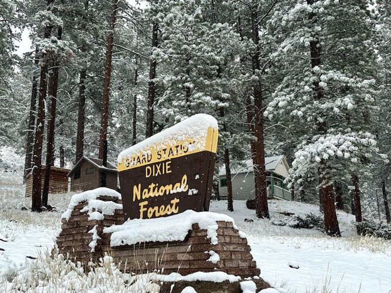 Winter at the Pine Valley Guard Station