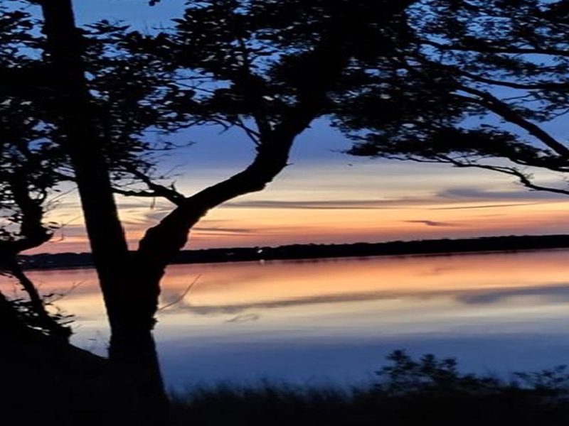 New Port River in the evening off site #9