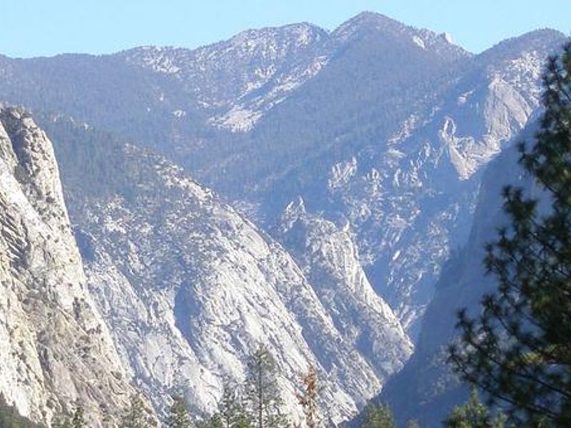 a view of Kings Canyon