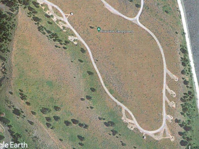 Riverview Campground from Google Earth