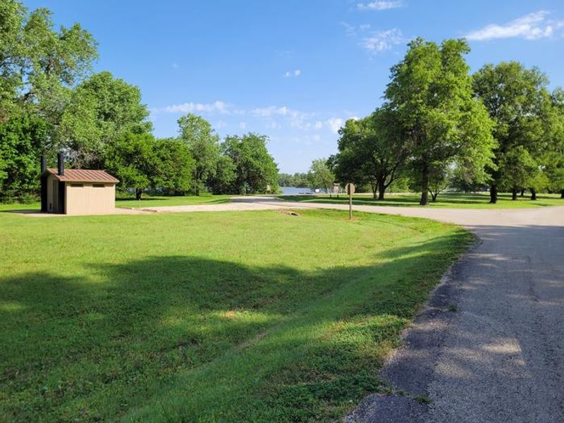 Picture of boat launch area 