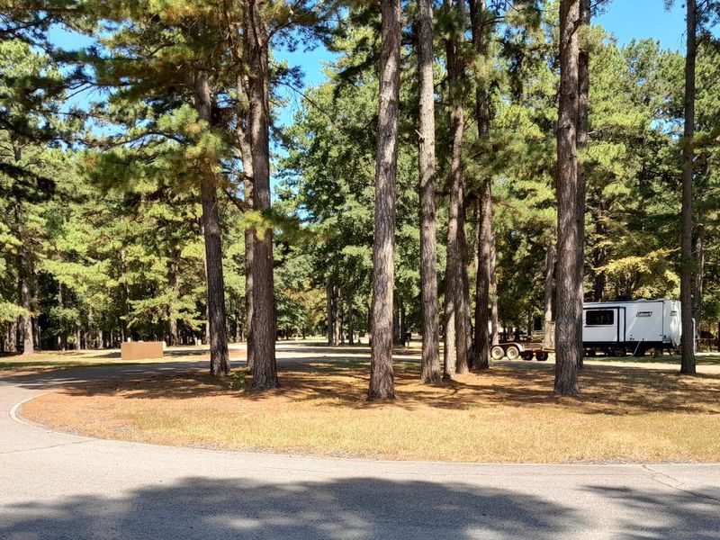 View from across campground