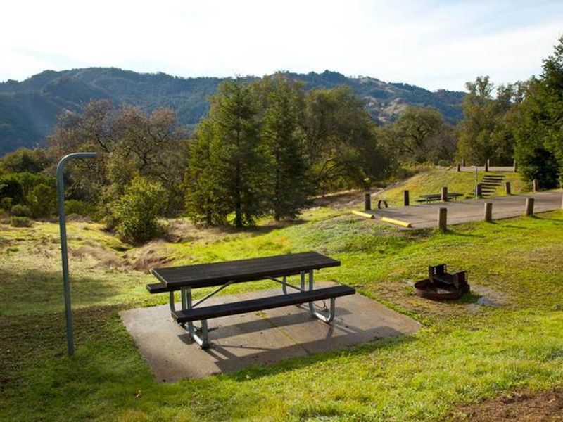 Typical of single campsite - this is site #16