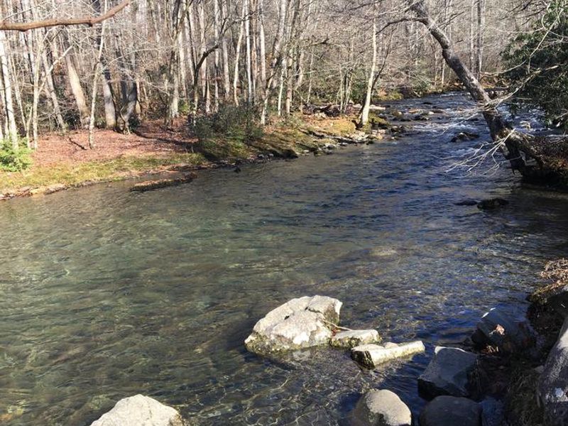 Another beautiful stretch of river easily accessible from the group camp