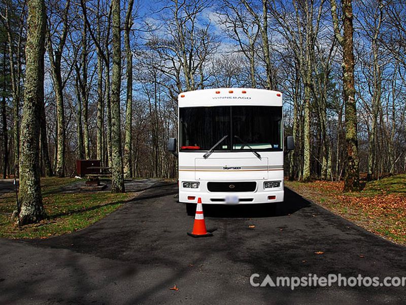 Lewis Mountain Campsite #28