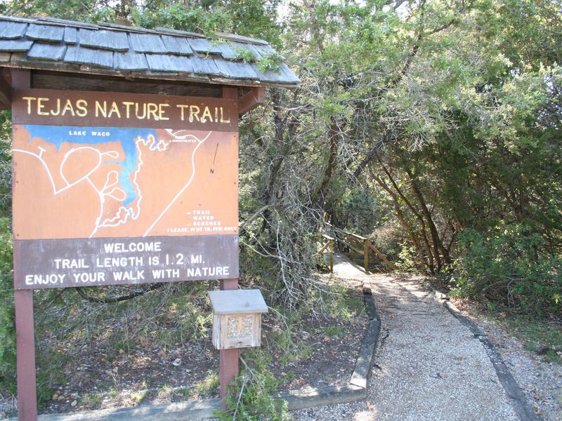 Entrance to Tejas Nature Trail