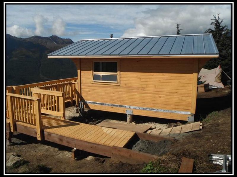 Spencer Bench Cabin is a popular summer destination. 