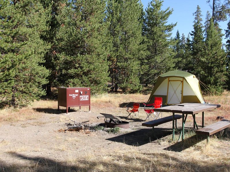 Indian Creek Campground site #33