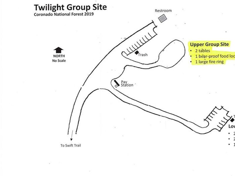 Upper Twilight Group Site map