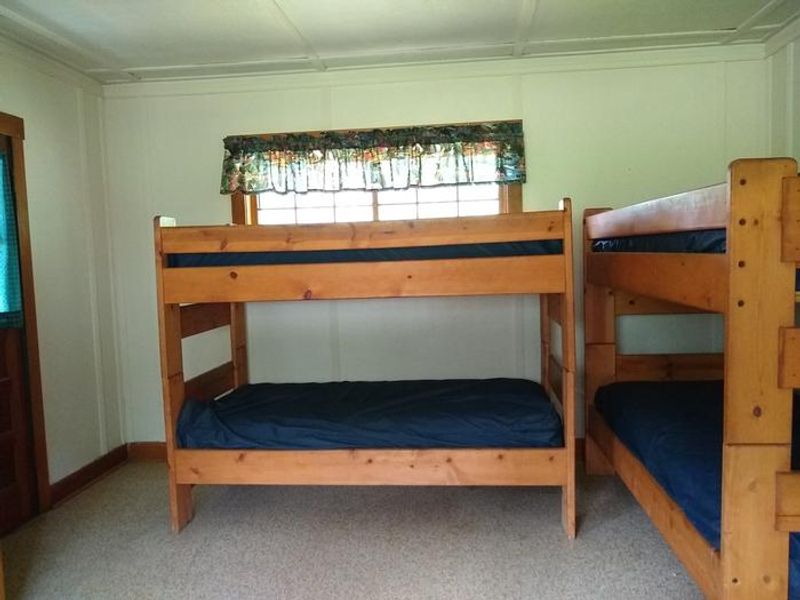 Bunk beds at Deer Park Cabin.