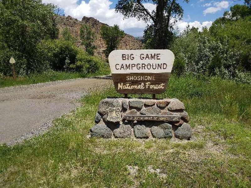 Big Game Campground Entrance