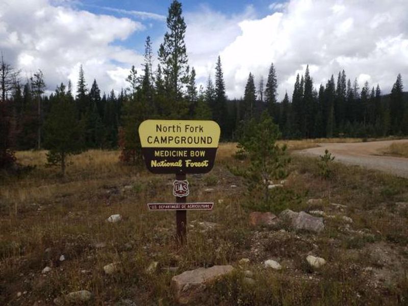 NORTH FORK ENTRANCE SIGN