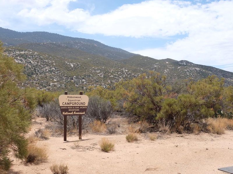 Ribbonwood Equestrian Campground Entrance