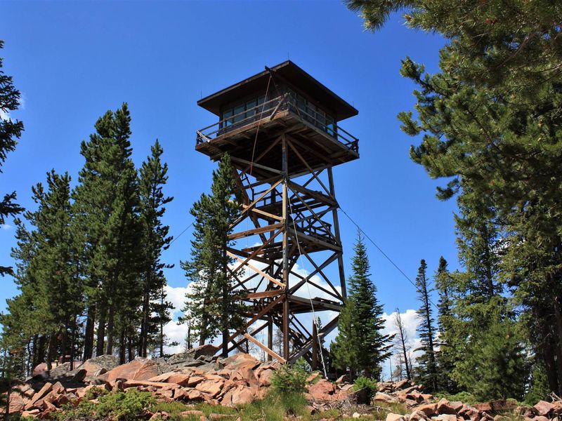 Spruce Mountain Fire Lookout Tower, Medicine Bow-Routt National Forest