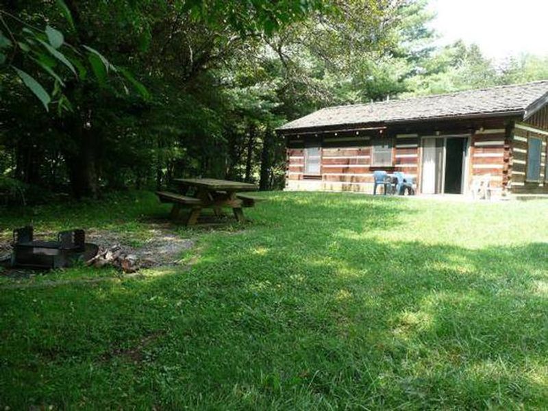 Stony Fork Cabin Back Yard