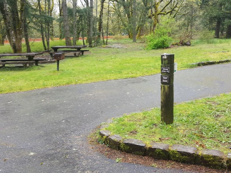 Wyeth campground Group Site #1