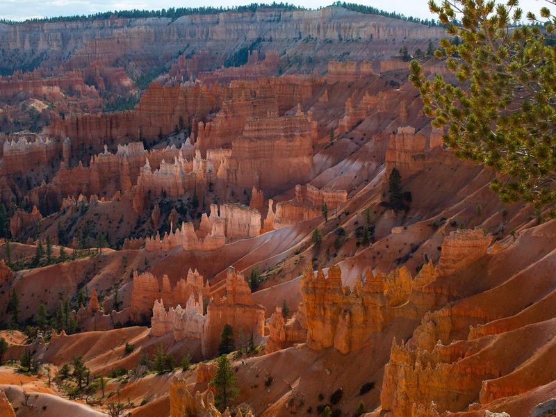 View of hoodoo formations from Sunset Point, Bryce Canyon National Park 