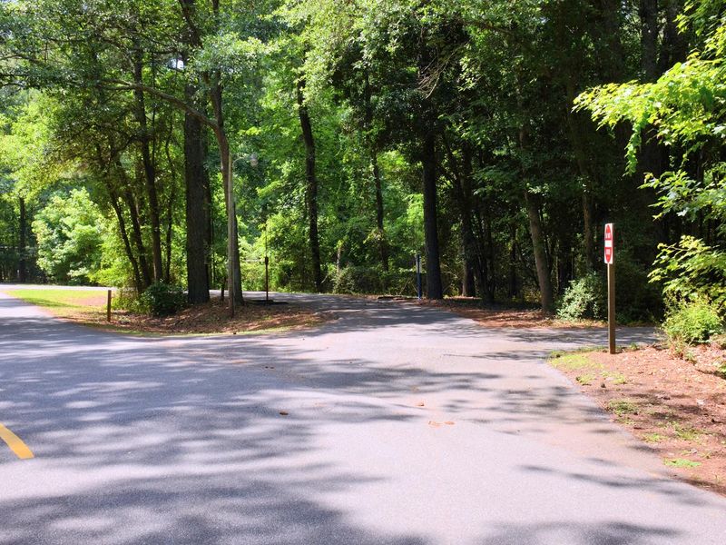 Victoria Campground Dump Station Near Gatehouse.  Approach from either direction.