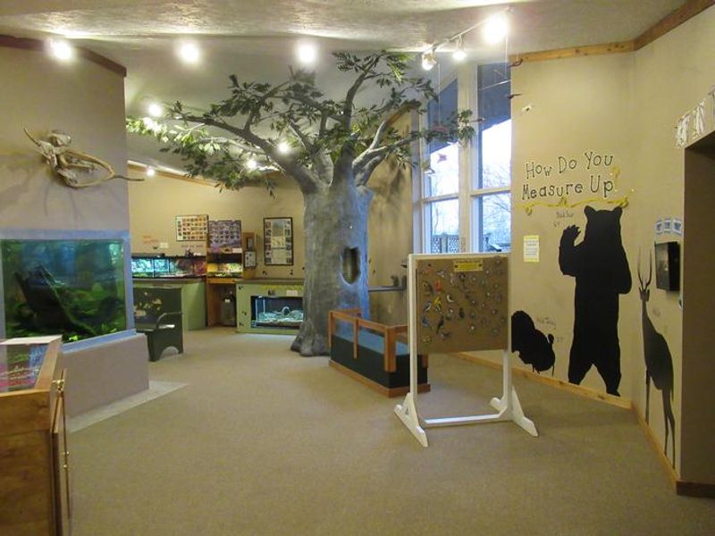 Inside the Visitor Center
