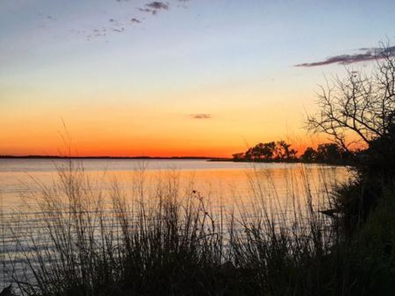 Sunset at Cottonwood point 