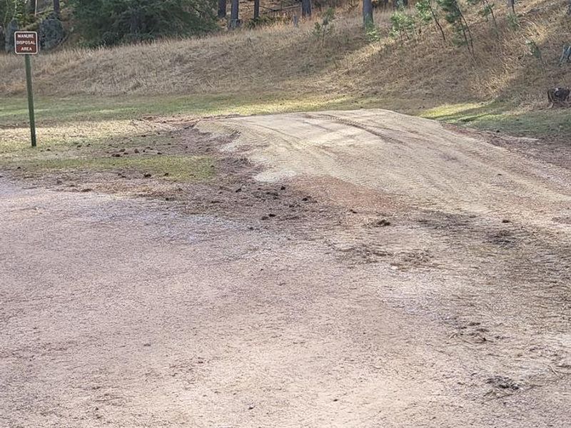 Manure Disposal Area