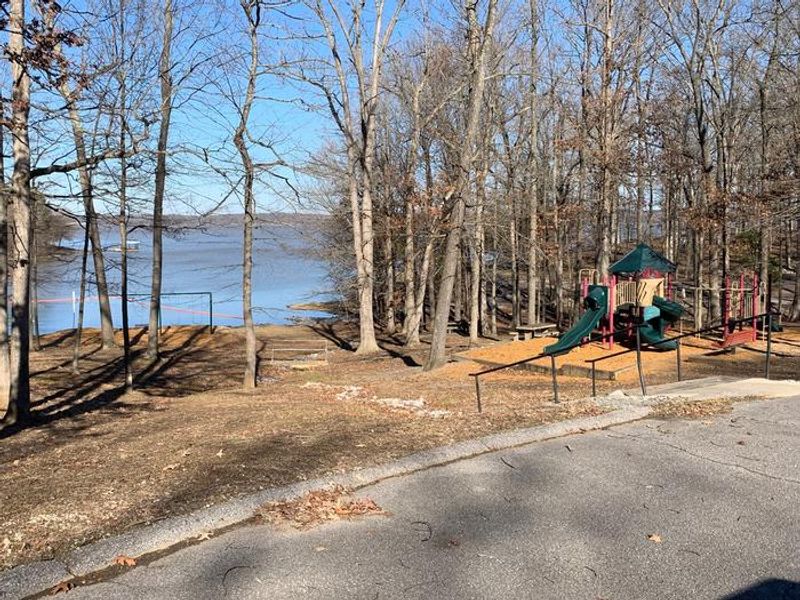Playground and swings